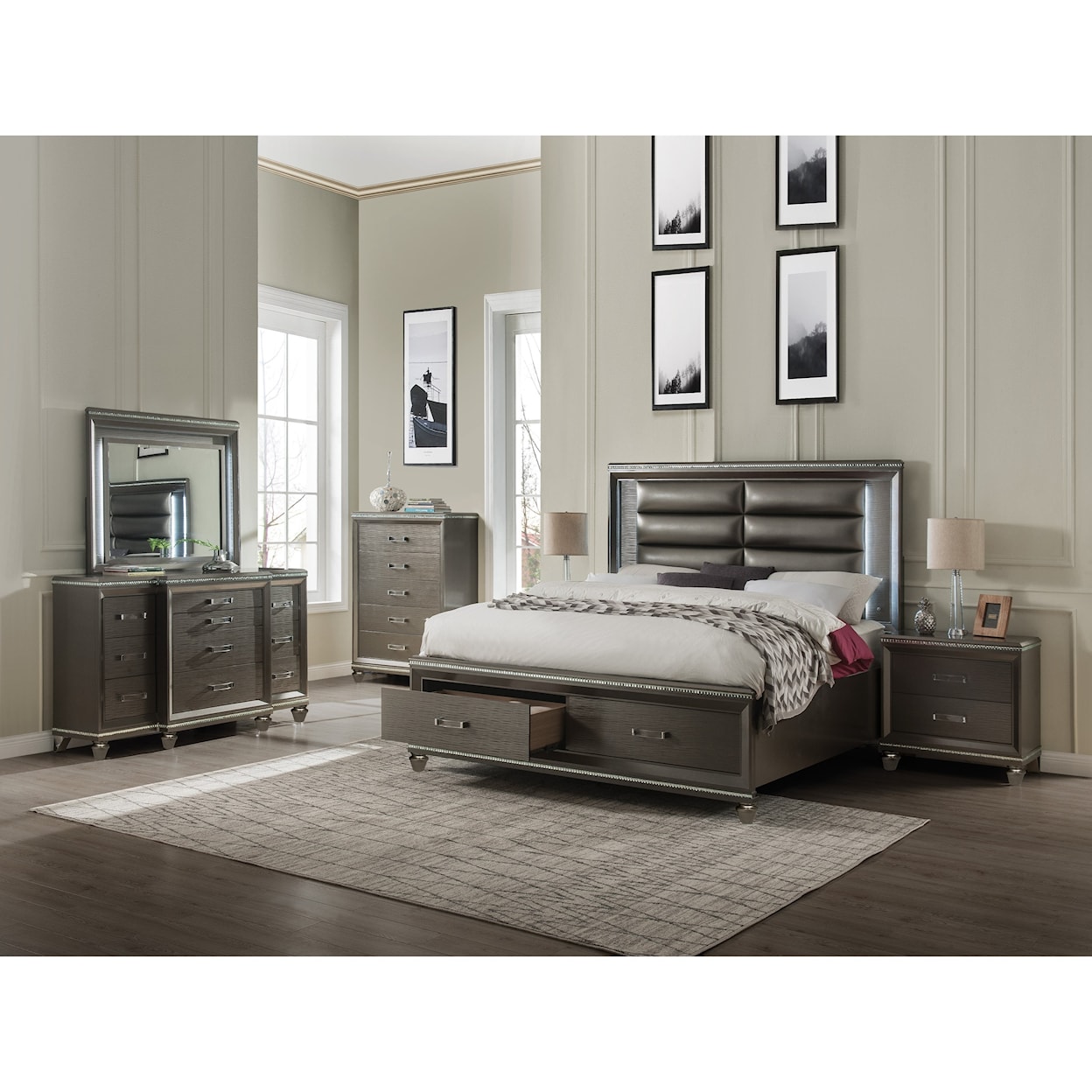Acme Furniture Sadie King Bedroom Group