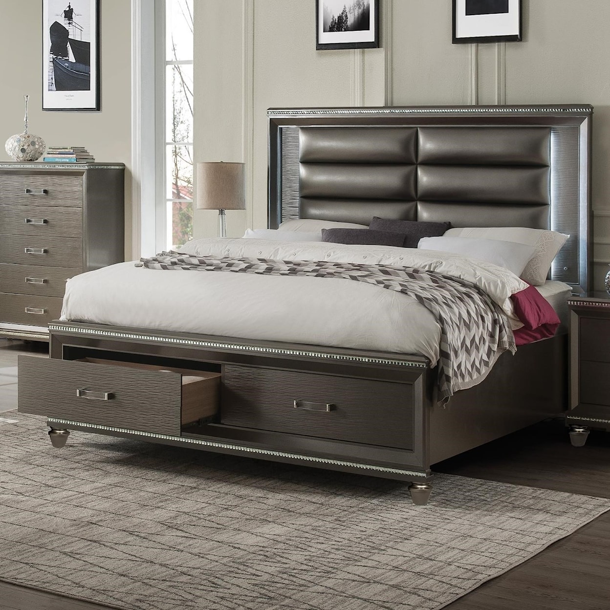 Acme Furniture Sadie King Bed