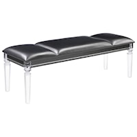 Glam Upholstered Bench