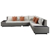 Acme Furniture Salena Patio Sectional & Cocktail Table