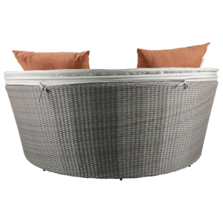 Patio Canopy Sofa &amp; Ottoman