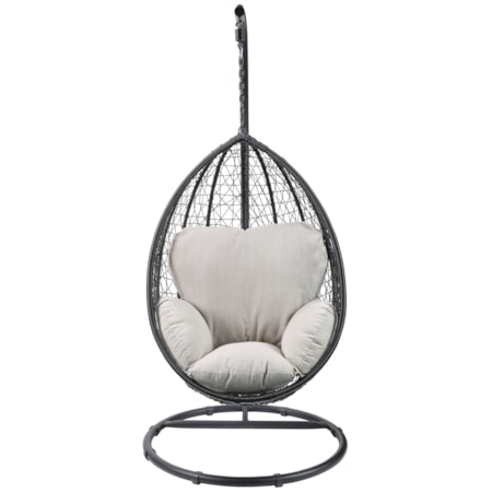 Patio Swing Chair with Stand