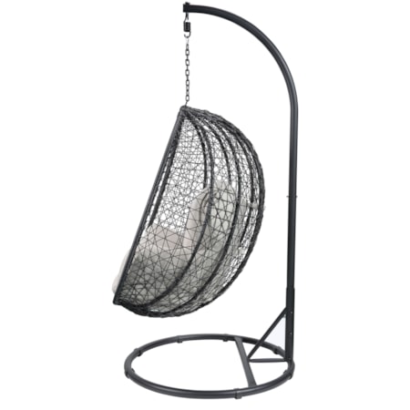Patio Swing Chair with Stand