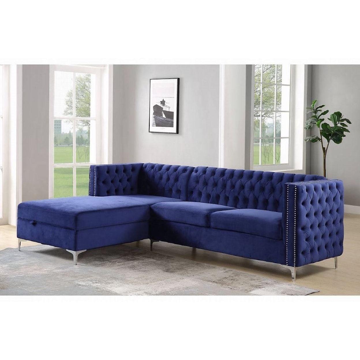 Acme Furniture Sullivan Sectional Sofa