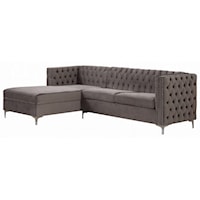 Contemporary Sectional Sofa with Storage