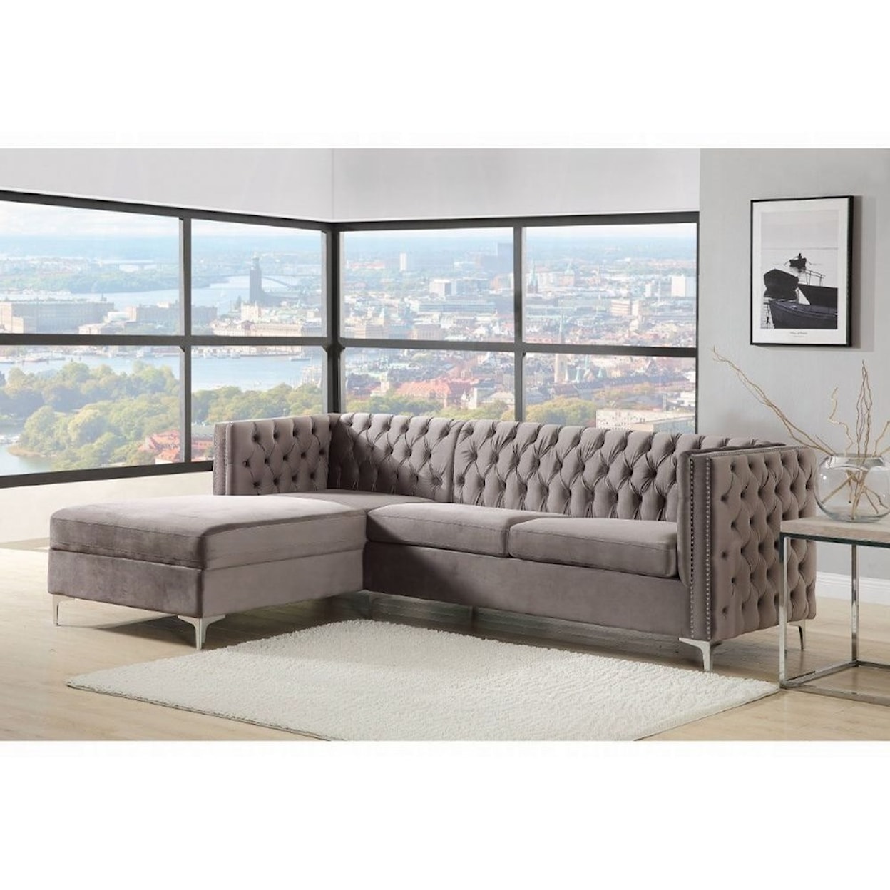 Acme Furniture Sullivan Sectional Sofa