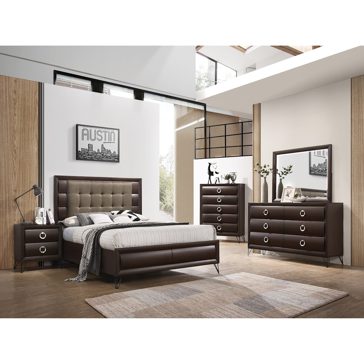 Acme Furniture Tablita Queen Bedroom Group