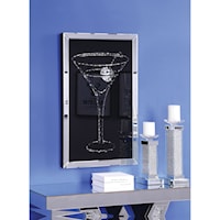 Martini Glass Wall Art