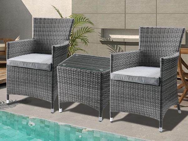 Patio Bistro Set (3Pc)