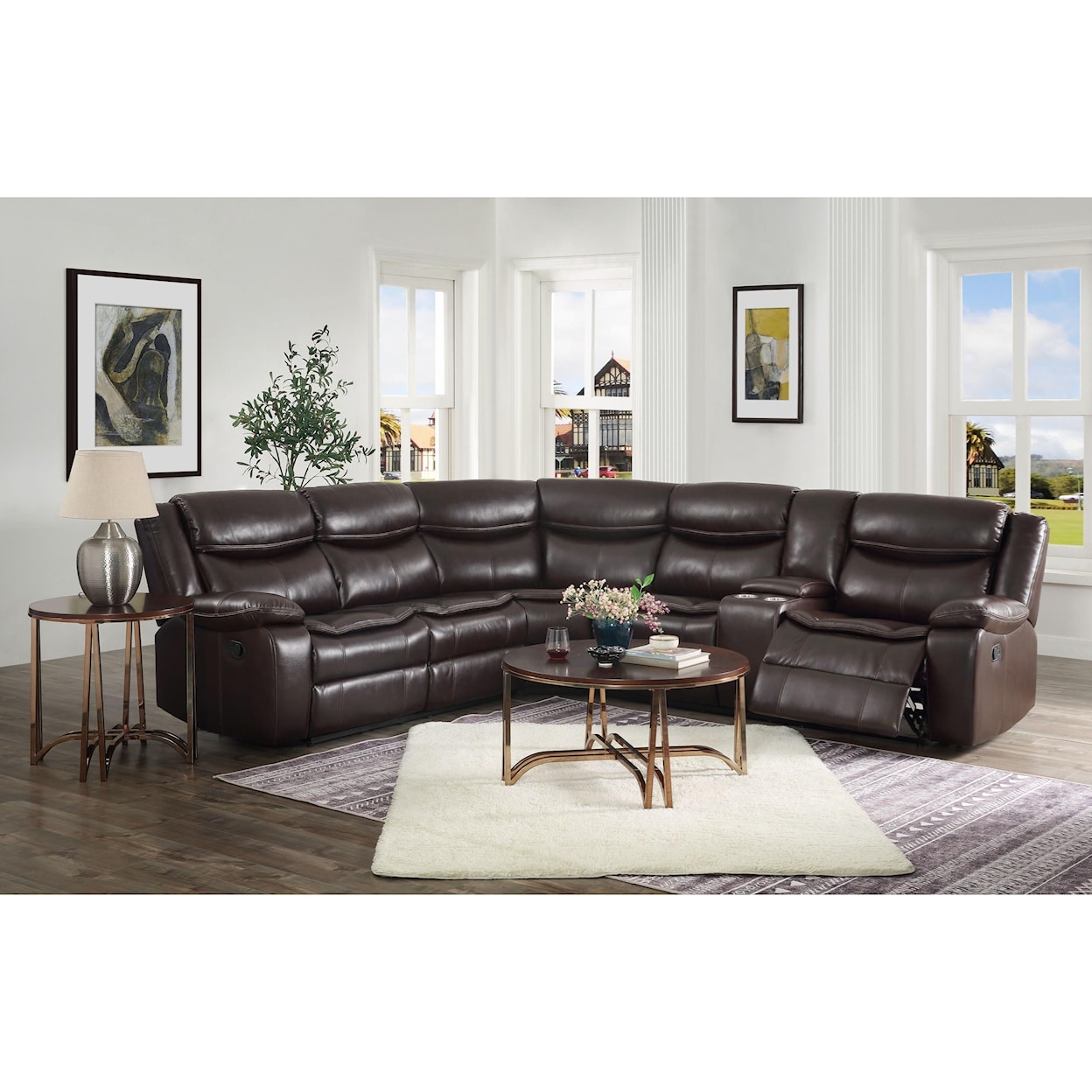 Acme Furniture Tavin Sectional Sofa