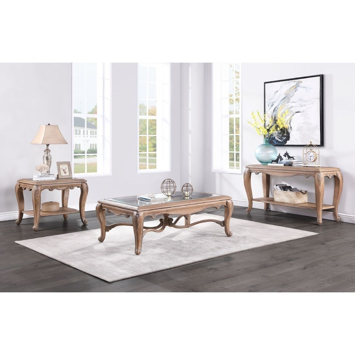 Acme Furniture Teagan Sofa Table 