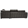 Acme Furniture Thelma Sectional Sofa w/Sleeper & Ottoman