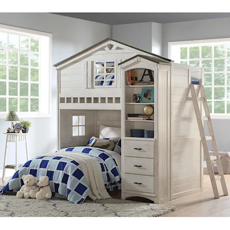 Loft Bed (Twin Size)