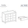 Acme Furniture Valda Dresser