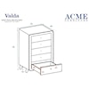 Acme Furniture Valda Chest