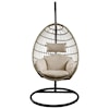 Acme Furniture Vasant Patio Swing Chair with Stand