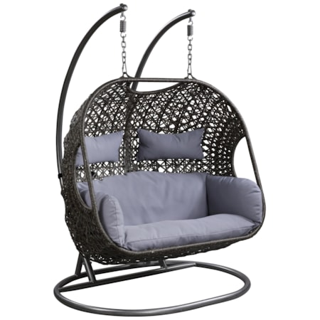 Patio Swing Chair with Stand