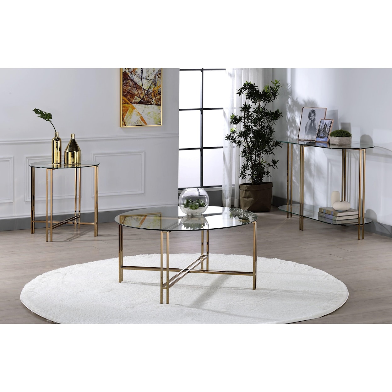 Acme Furniture Veises End Table