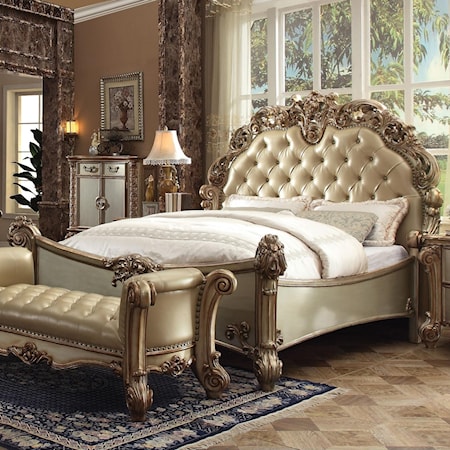 King Panel Bed