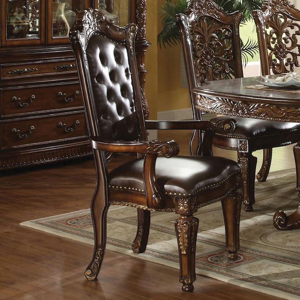 Acme Furniture Vendome Dining Arm Chair