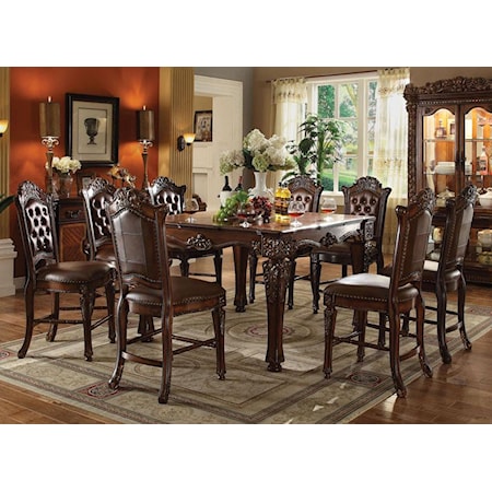 9 Piece Table and Chairs Set