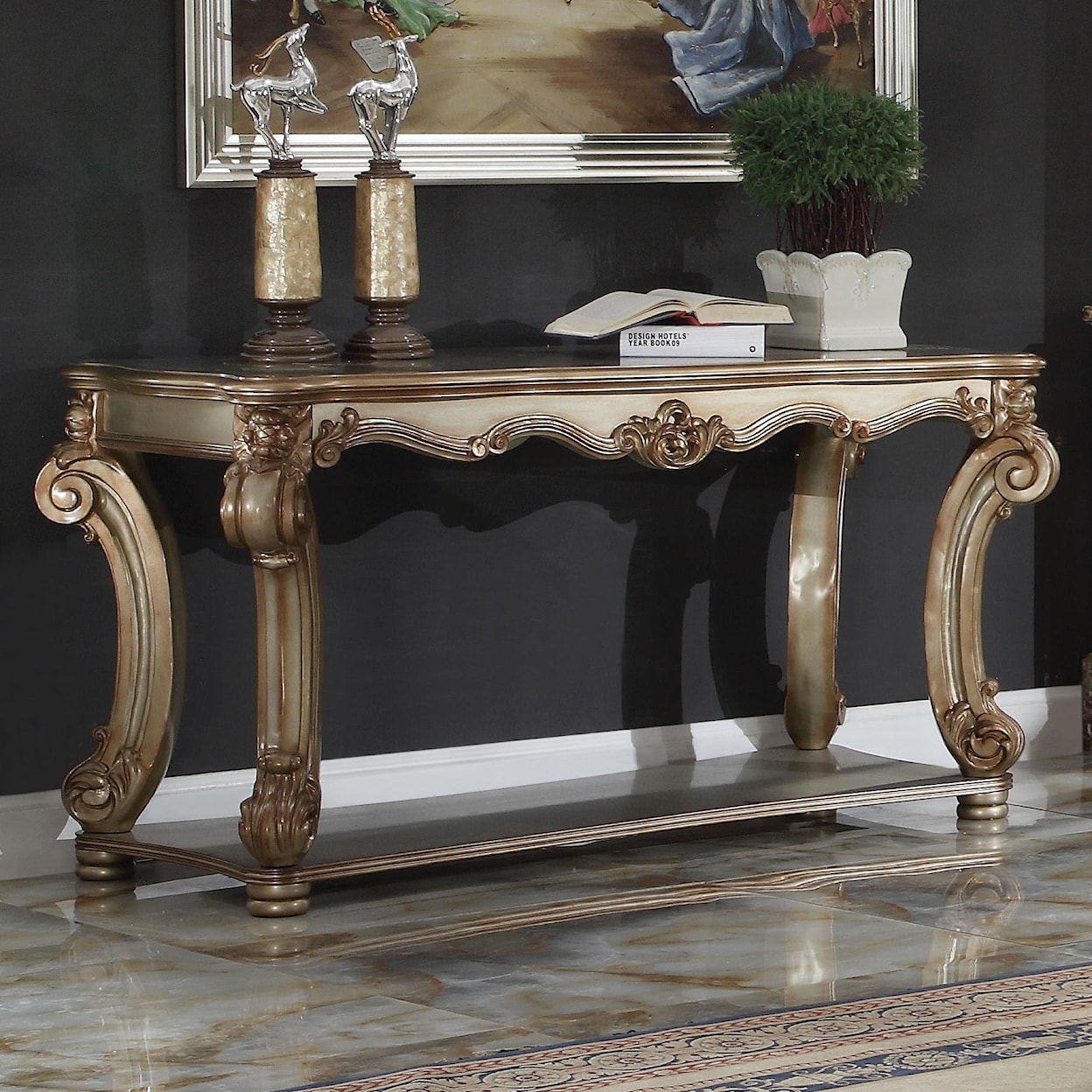 Acme Furniture Vendome Sofa Table