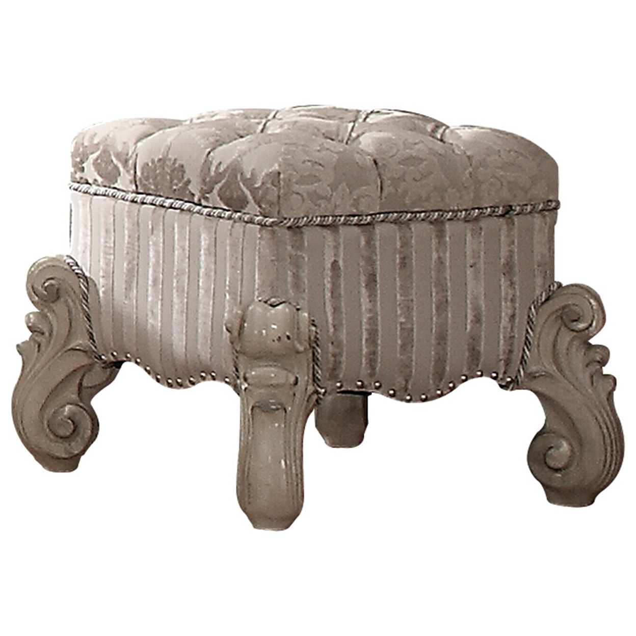 Acme Furniture Versailles Vanity Stool