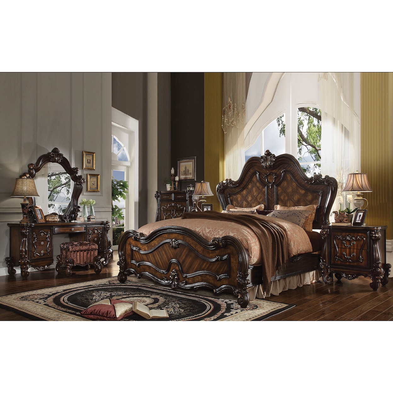 Acme Furniture Versailles Eastern King Bed