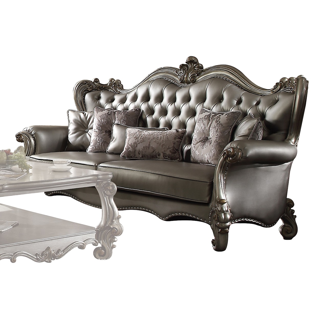 Acme Furniture Versailles Sofa w/7 Pillows