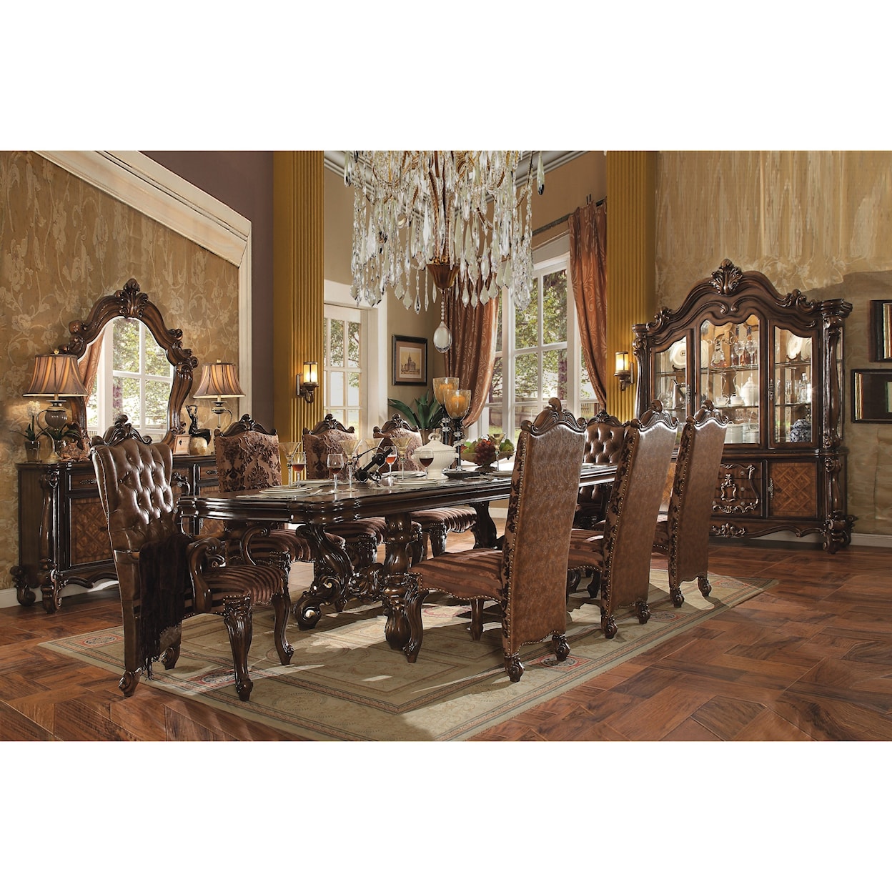 Acme Furniture Versailles Dining Table (120"L)