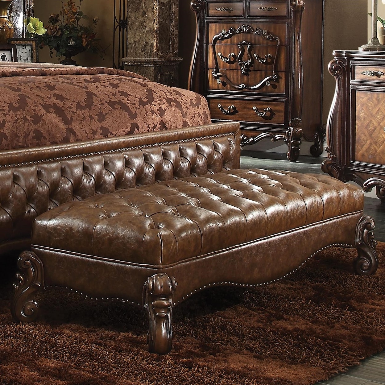 Acme Furniture Versailles Bench