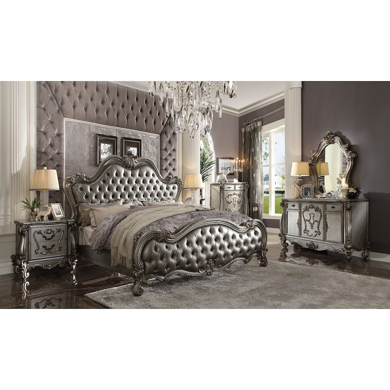 Acme Furniture Versailles II Queen Bed