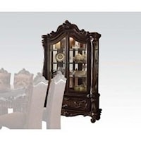 Traditional French Provincial Cherry Oak Curio