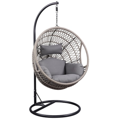 Patio Swing Chair with Stand