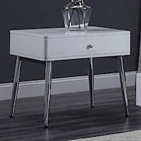 Contemporary 1-Drawer End Table