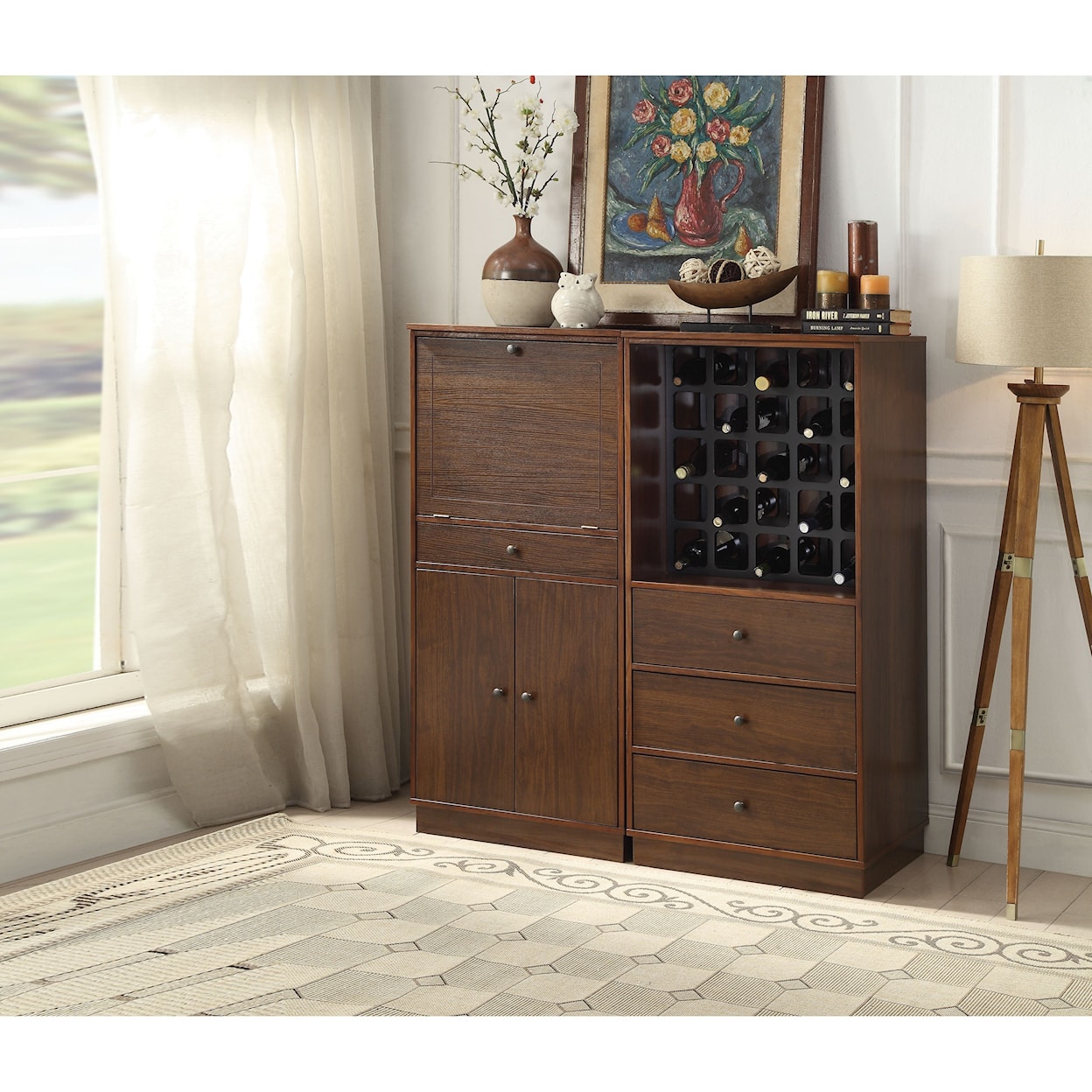 Acme Furniture Wiesta Wine Cabinet