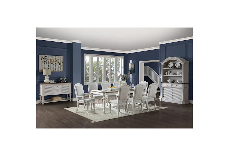 York Shire Dining Room Group by Acme Furniture at Dream Home Interiors