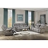 Acme Furniture Zubaida Reclining Glider Loveseat w/Console