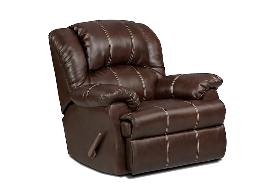 1000 Chaise Rocker Recliner by Affordable Furniture at Town and Country Furniture 