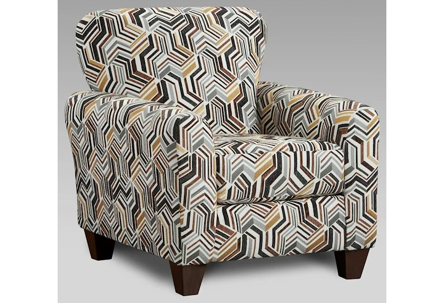 3333 9001 Grey Accent Chair by Affordable Furniture at Furniture Fair - North Carolina