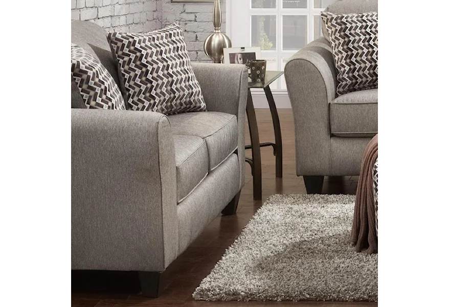 5000 Loveseat by Affordable Furniture at Town and Country Furniture 