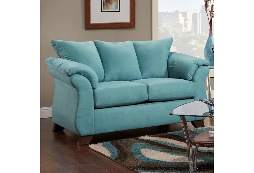 6700 Loveseat by Affordable Furniture at Town and Country Furniture 
