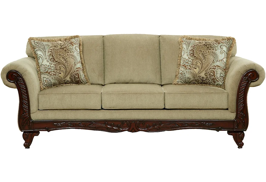 8500 Traditional Sofa by Affordable Furniture at J & J Furniture