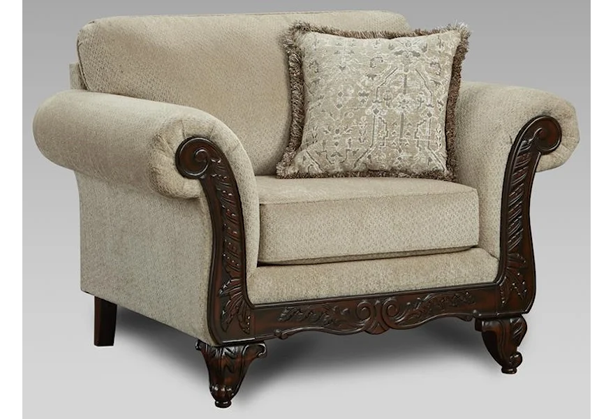 8550 Emma Upholstered Chair by Affordable Furniture at Furniture Fair - North Carolina