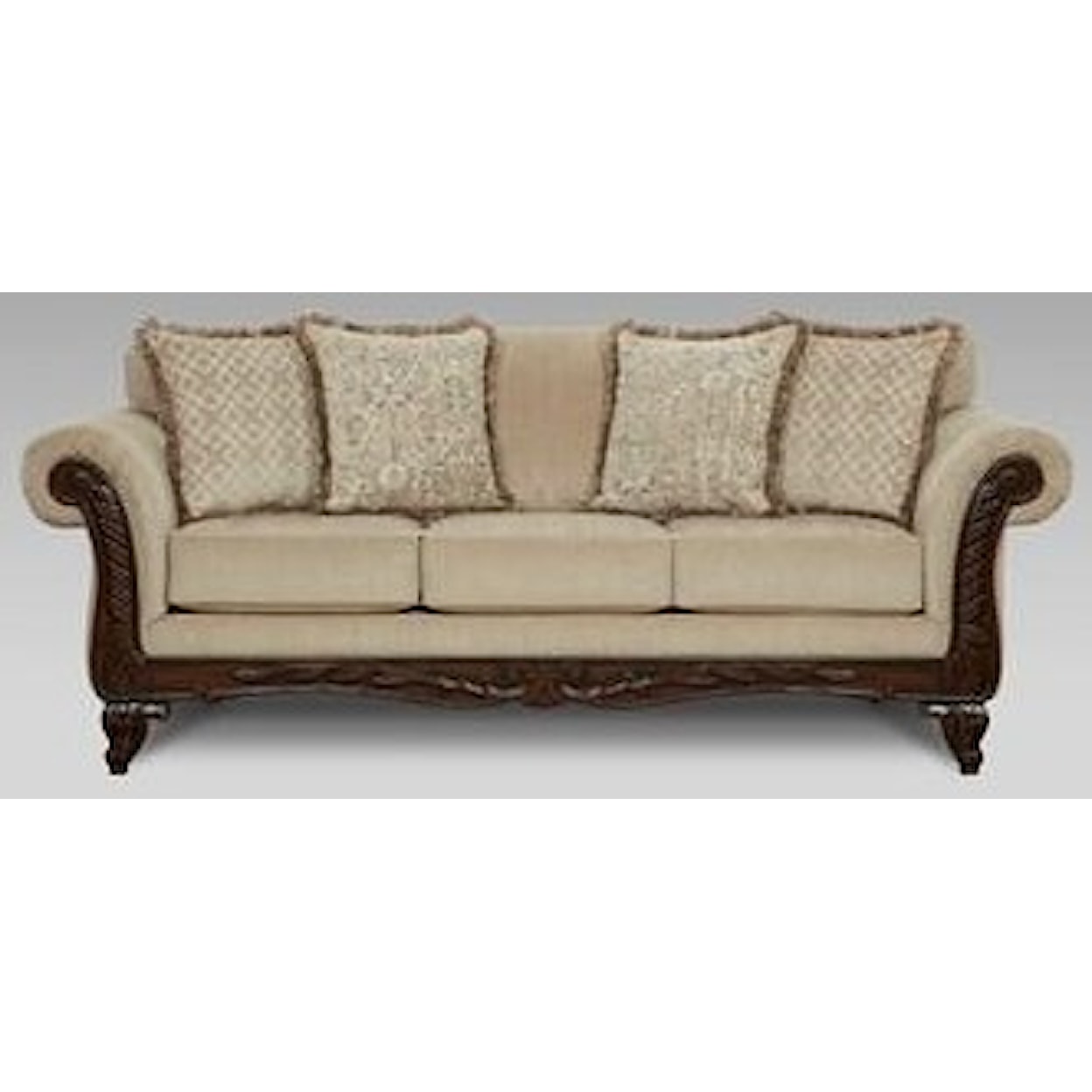 Affordable Furniture 8550 Emma Upholstered Sofa
