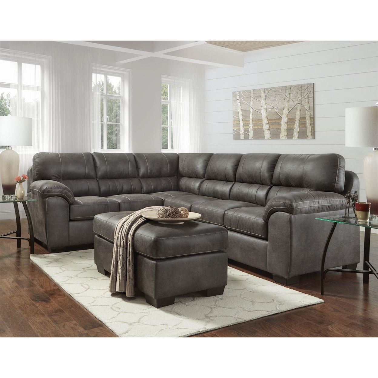 Affordable Furniture Afford MFG All 585 Sectional
