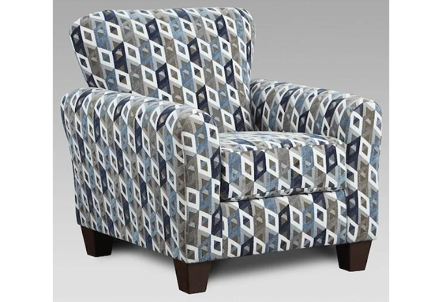Vivid Beige Accent Chair by Affordable Furniture at Furniture Fair - North Carolina
