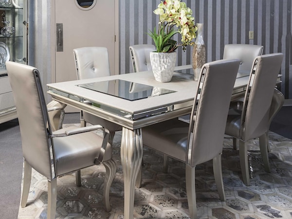 4 Leg Dining Table and Chair Set