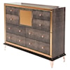 Michael Amini Hollywood Loft Upholstered Dresser