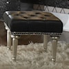 Michael Amini Hollywood Swank Vanity Bench